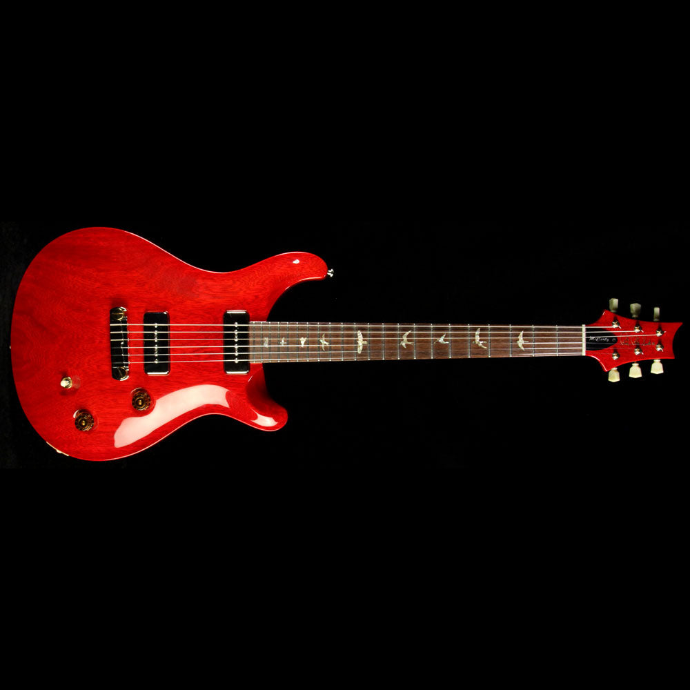 Used 2007 Paul Reed Smith Korina McCarty Soapbar Electric Guitar Vintage Cherry with Brazilian Rosewood Fretboard — 2