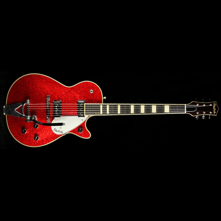 Used 2015 Gretsch G6129T-RDSP-LTD15 Duo Jet Electric Guitar Red Sparkle