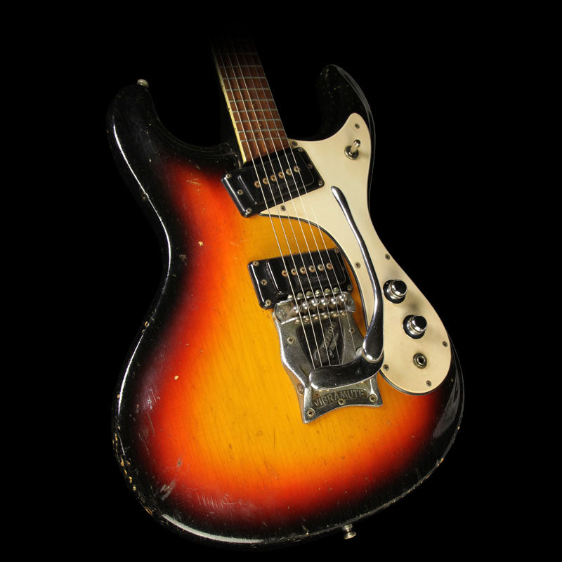 Used 1964 Mosrite The Ventures Vibramute Model Electric Guitar Sunburst — 1