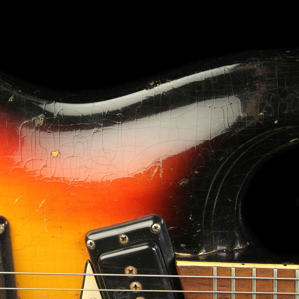 Used 1964 Mosrite The Ventures Vibramute Model Electric Guitar Sunburst — 6