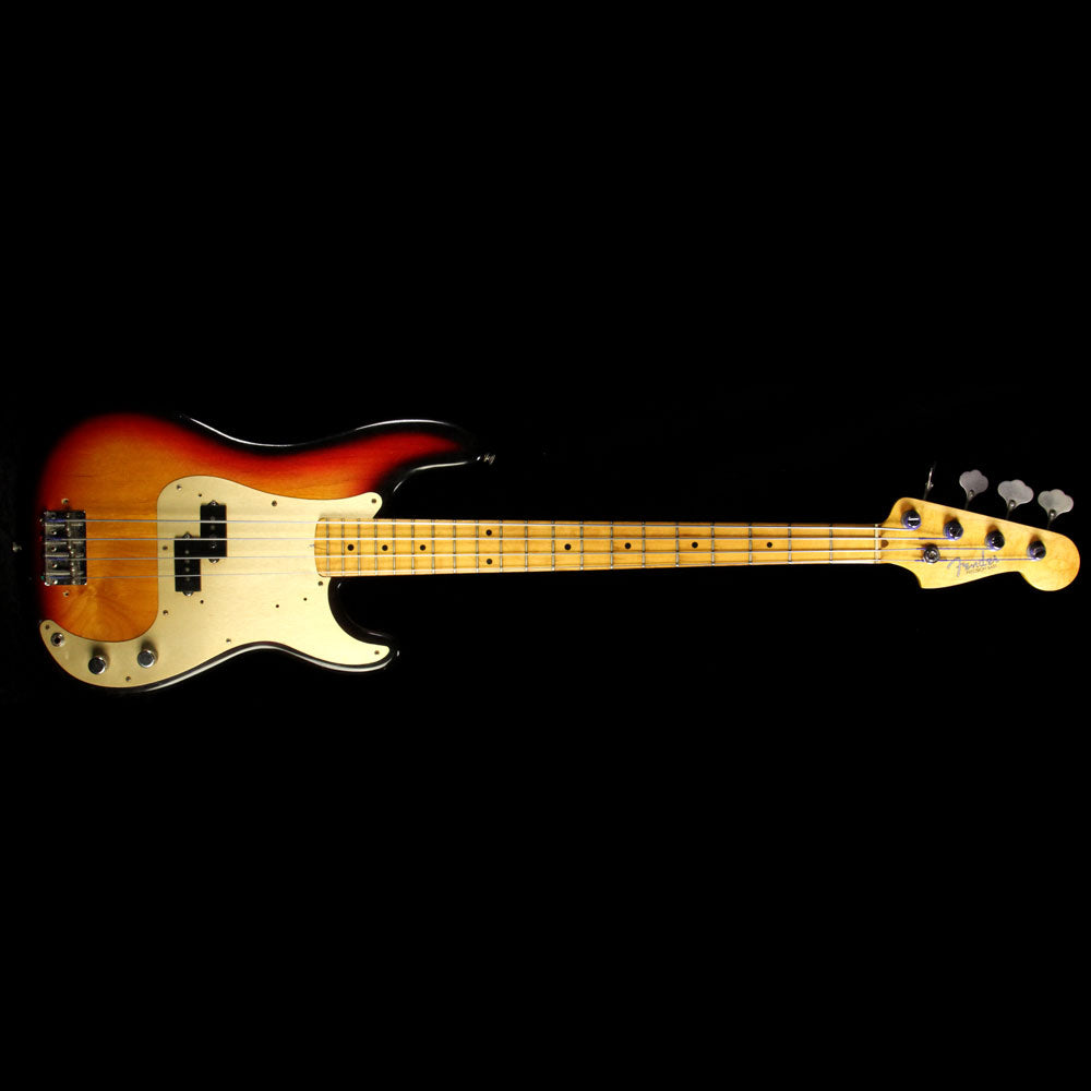 Used 1958 Fender Precision Bass Electric Bass Refinished 3-Tone Sunburst — 2