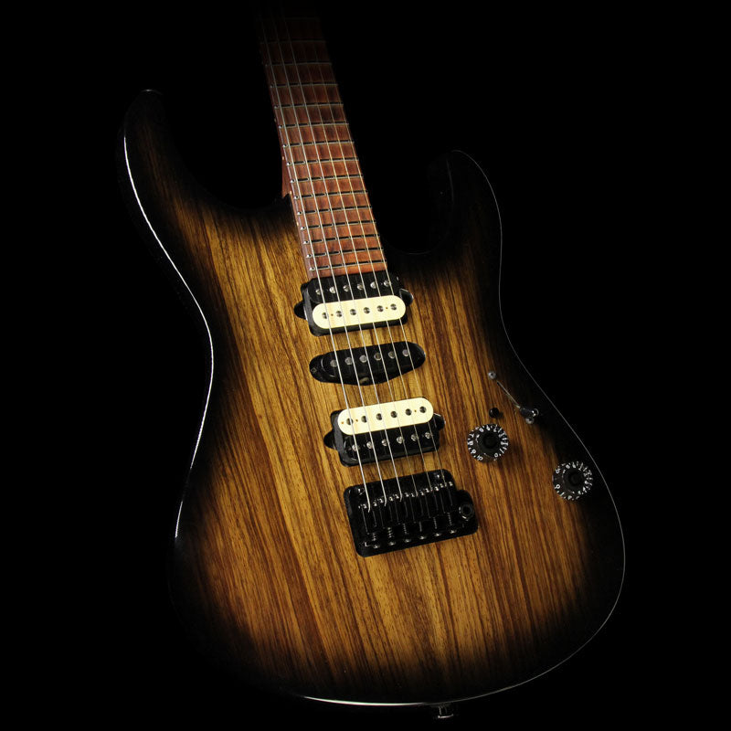 Used 2015 Suhr Modern Electric Guitar Black Burst — 1