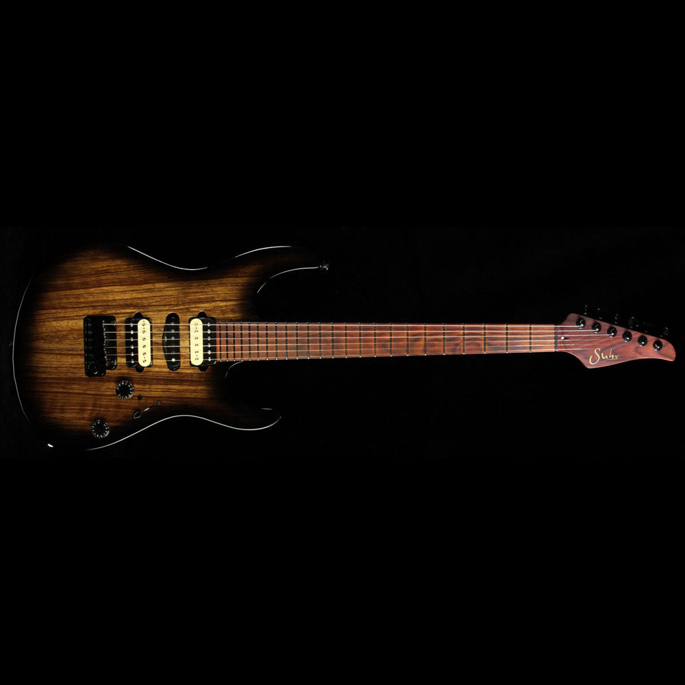 Used 2015 Suhr Modern Electric Guitar Black Burst — 2