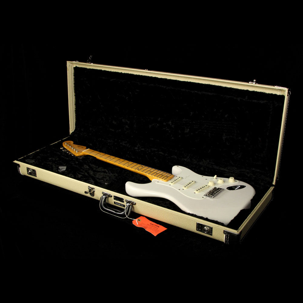 Used Fender Eric Johnson Stratocaster Electric Guitar White Blonde — 5