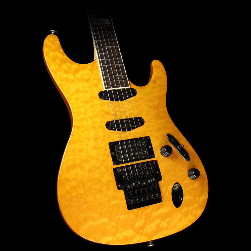 Used Ibanez FGM400QM Frank Gambale Signature Electric Guitar