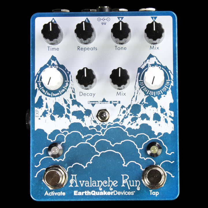EarthQuaker Avalanche Run Delay/Reverb Effects Pedal