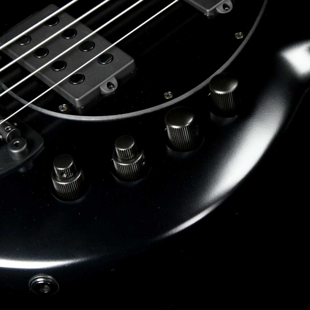Ernie Ball Music Man Bongo HS Stealth Black — 5