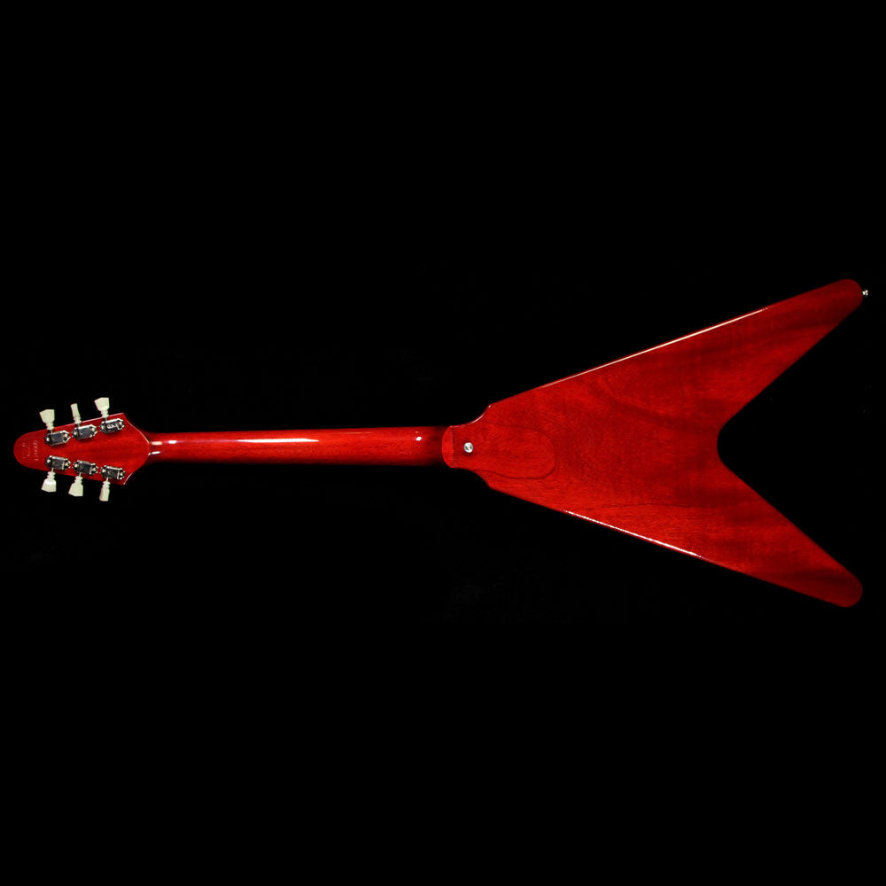 Used Gibson Custom Shop Flying V Custom Electric Guitar Cherry Gloss — 3