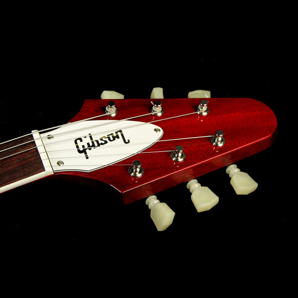 Used Gibson Custom Shop Flying V Custom Electric Guitar Cherry Gloss — 4