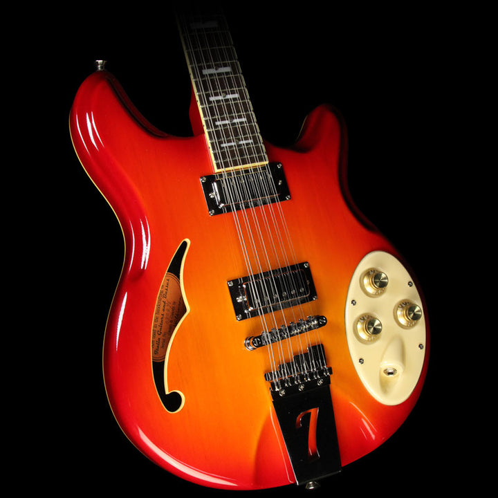 Used Italia Rimini 12 Semi-Hollow 12-String Electric Guitar Cherry Sunburst