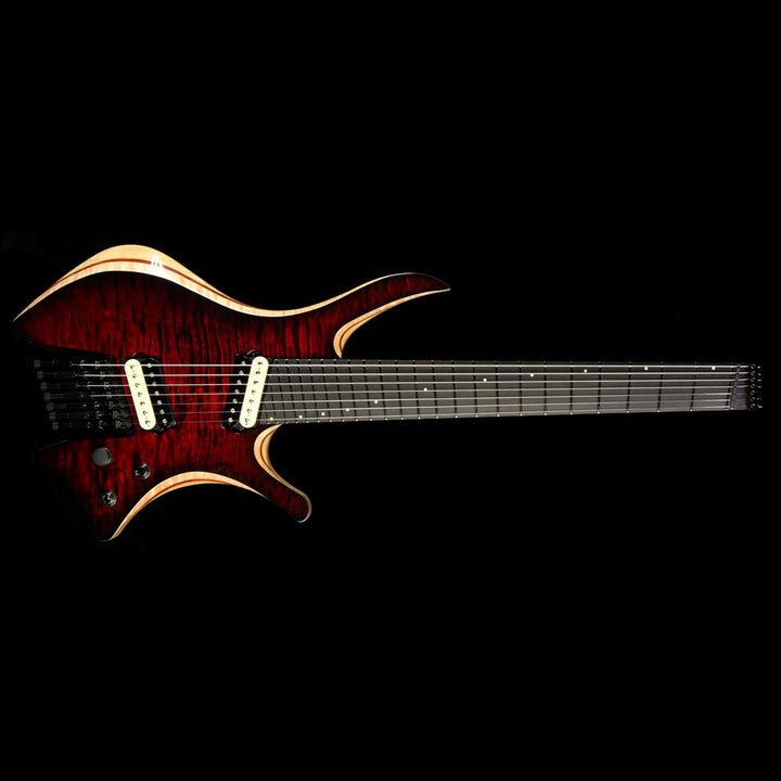 Used Skervesen Shoggie 7 Multi-Scale 7-String Electric Guitar Black Burst