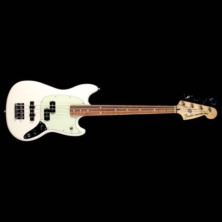 Fender Mustang Bass PJ  Electric Bass Olympic White