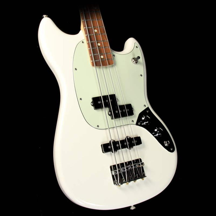 Fender Mustang Bass PJ  Electric Bass Olympic White