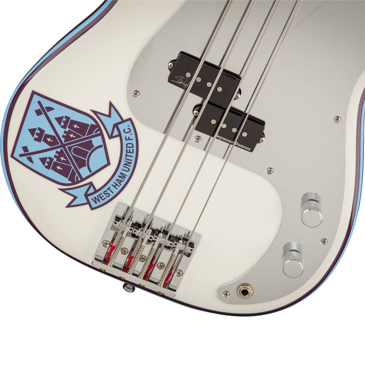Fender Steve Harris Signature Precision Bass Gloss White