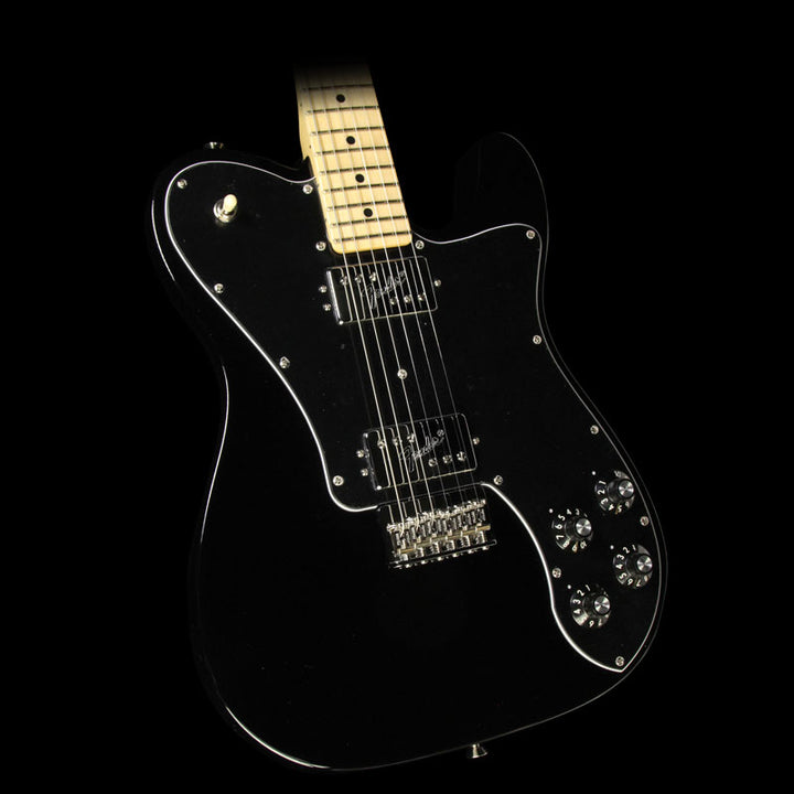 Used Fender American Pro Telecaster Deluxe Shawbucker Electric Guitar Maple Fingerboard Black
