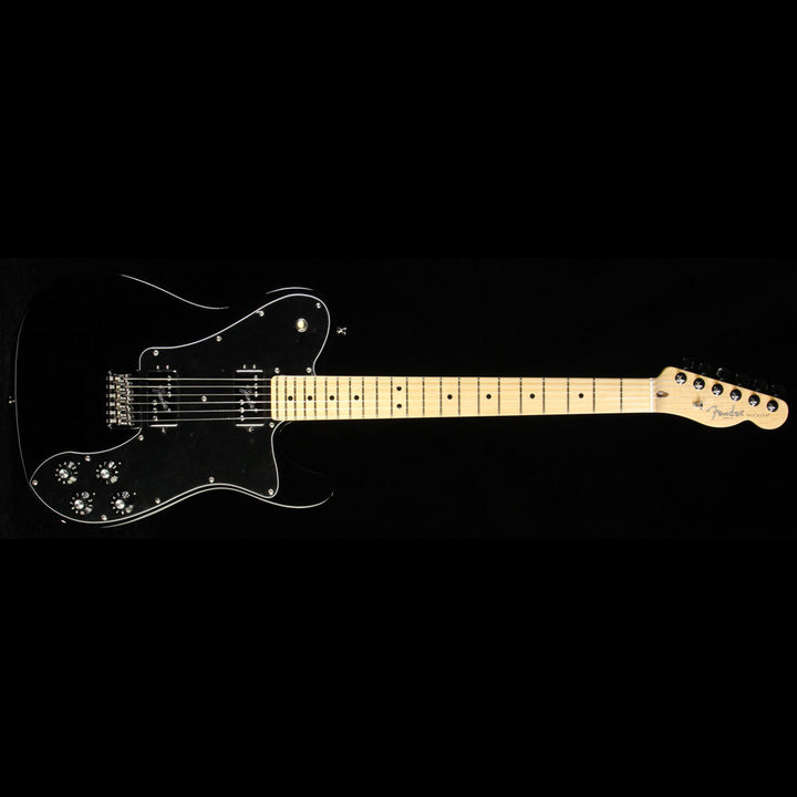 Used Fender American Pro Telecaster Deluxe Shawbucker Electric Guitar Maple Fingerboard Black