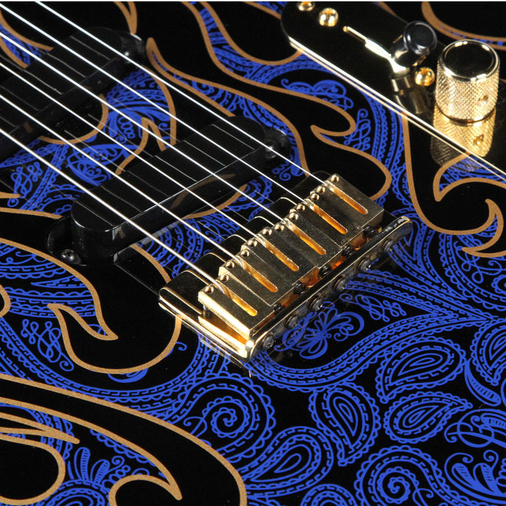 Fender James Burton Telecaster Blue Paisley Flames