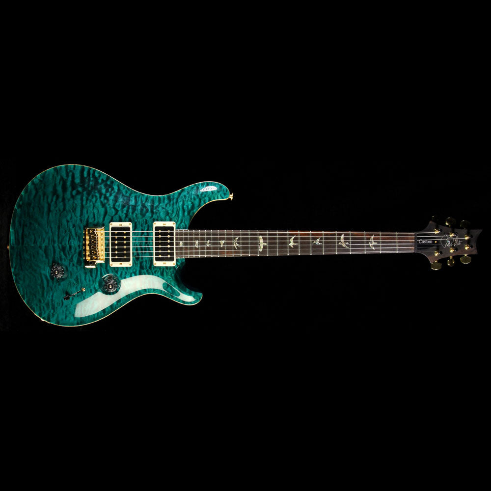 Used 2014 Paul Reed Smith Custom 24 Artist Package Brazilian Rosewood Electric Guitar Turquoise — 2