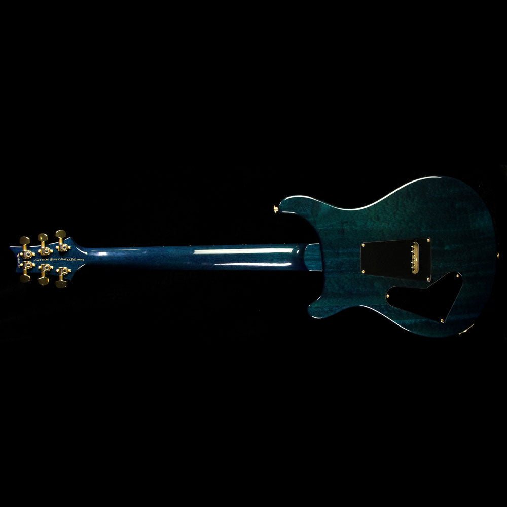 Used 2014 Paul Reed Smith Custom 24 Artist Package Brazilian Rosewood Electric Guitar Turquoise — 3