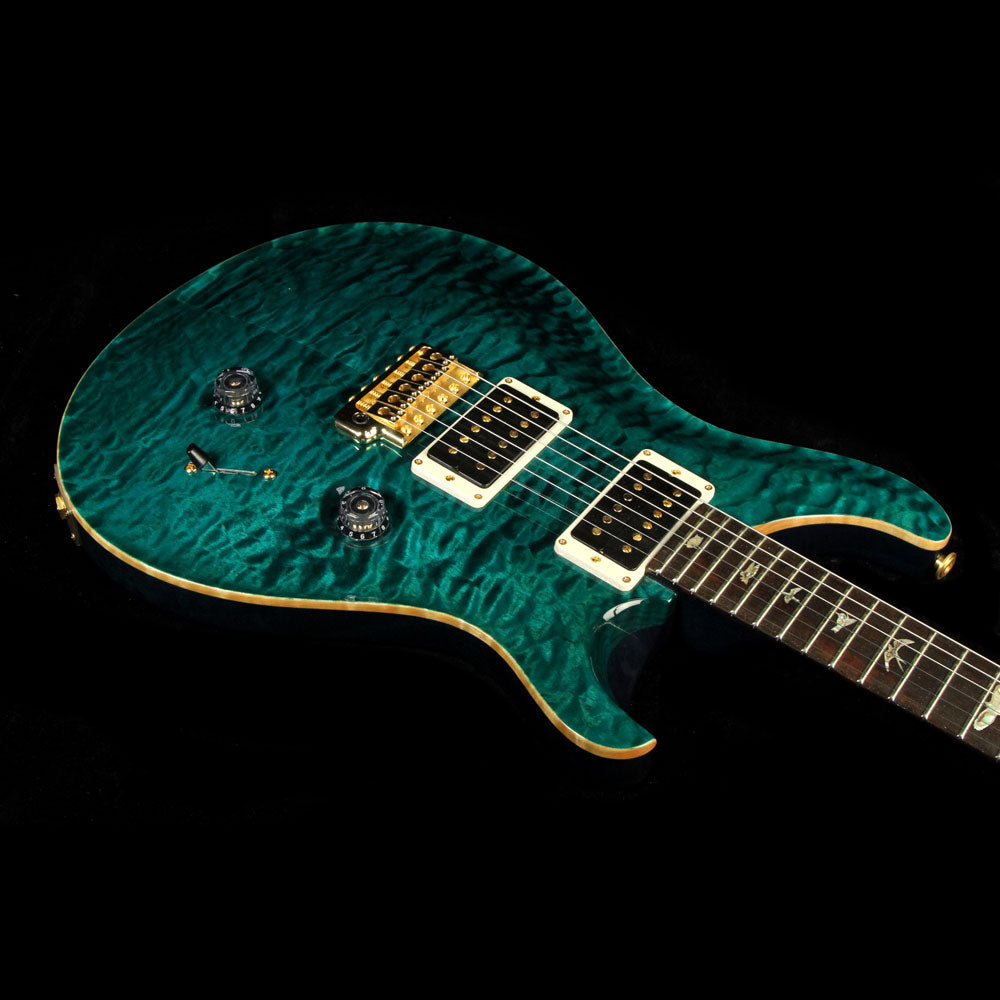 Used 2014 Paul Reed Smith Custom 24 Artist Package Brazilian Rosewood Electric Guitar Turquoise — 6
