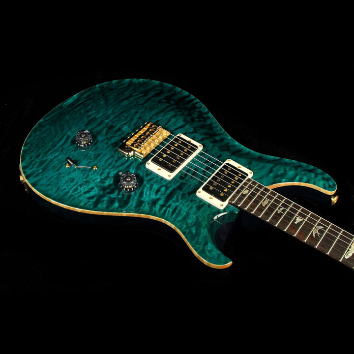 Used 2014 Paul Reed Smith Custom 24 Artist Package Brazilian Rosewood Electric Guitar Turquoise
