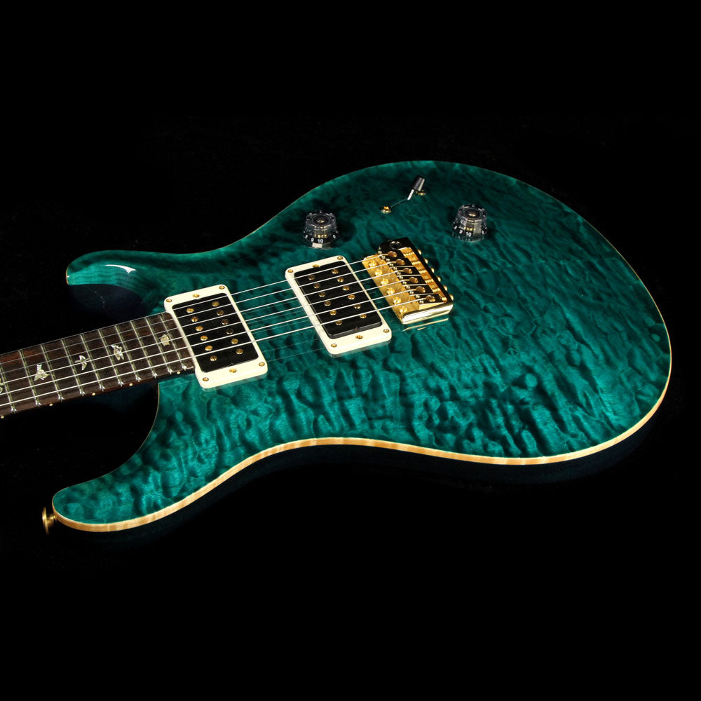 Used 2014 Paul Reed Smith Custom 24 Artist Package Brazilian Rosewood Electric Guitar Turquoise — 7