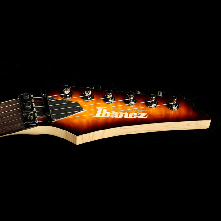 Used 2015 Ibanez S5570Q Prestige S-Series Electric Guitar Regal Brown Burst