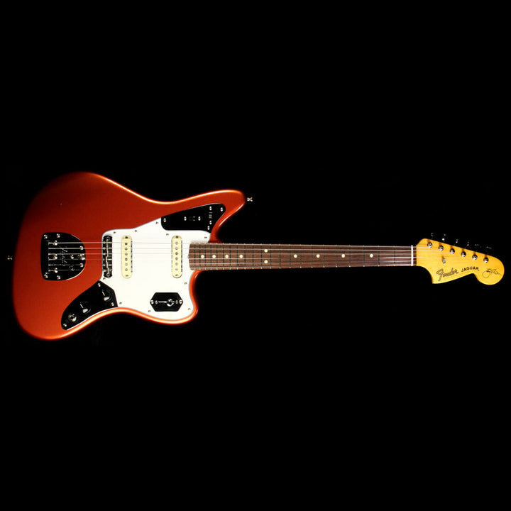 Used 2015 Fender Johnny Marr Signature Model Jaguar Electric Guitar Metallic KO
