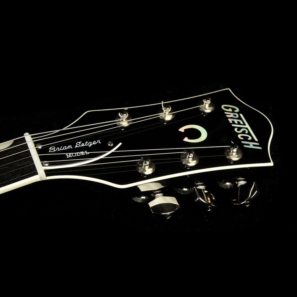 Used 2015 Gretsch G6120SSU-BK Brian Setzer Nashville Electric Guitar Black — 4