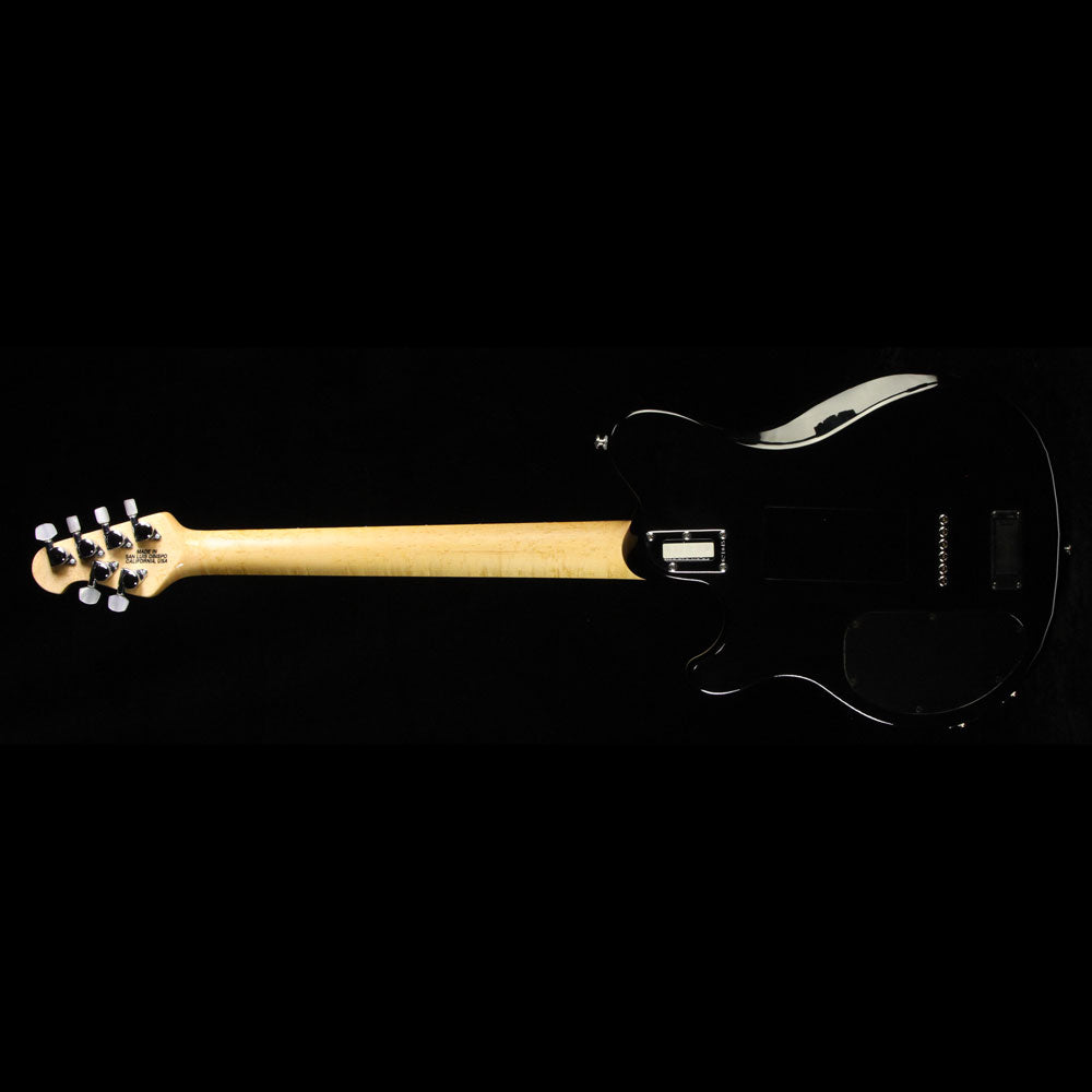 Used Ernie Ball Music Man Axis Super Sport Electric Guitar Trans Red — 3
