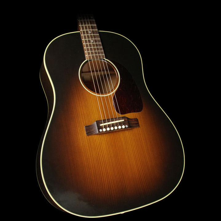 Used 2015 Gibson Montana J-45 Vintage Adirondack Red Spruce Acoustic Guitar Vintage Sunburst