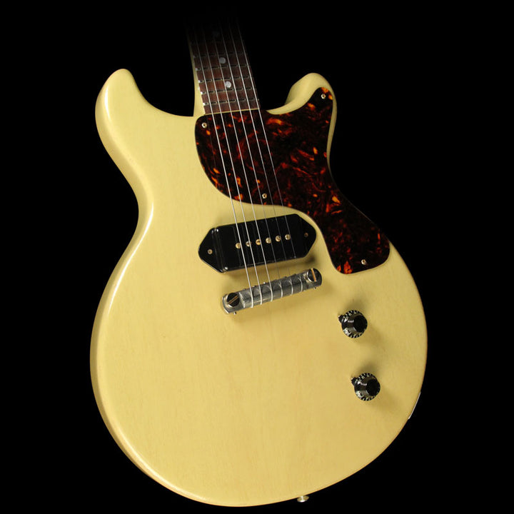 Gibson Custom Shop 1958 Les Paul Junior Doublecut Reissue Electric Guitar TV Yellow