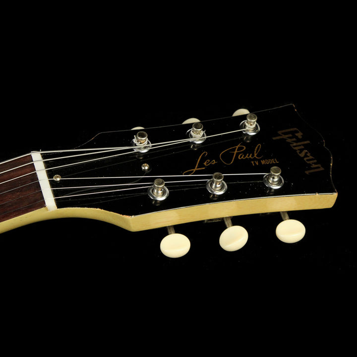 Gibson Custom Shop 1958 Les Paul Junior Doublecut Reissue Electric Guitar TV Yellow