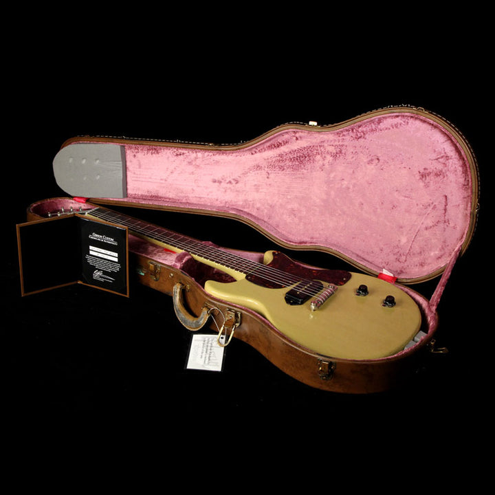 Gibson Custom Shop 1958 Les Paul Junior Doublecut Reissue Electric Guitar TV Yellow