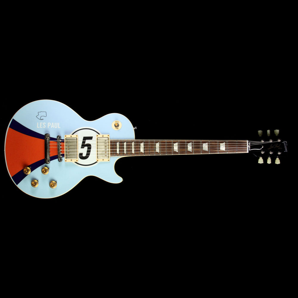 Gibson Custom Shop Music Zoo Exclusive Standard Historic 1957 Les Paul MotorSport 5 Electric Guitar — 2
