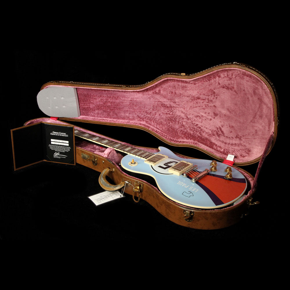 Gibson Custom Shop Music Zoo Exclusive Standard Historic 1957 Les Paul MotorSport 5 Electric Guitar — 5