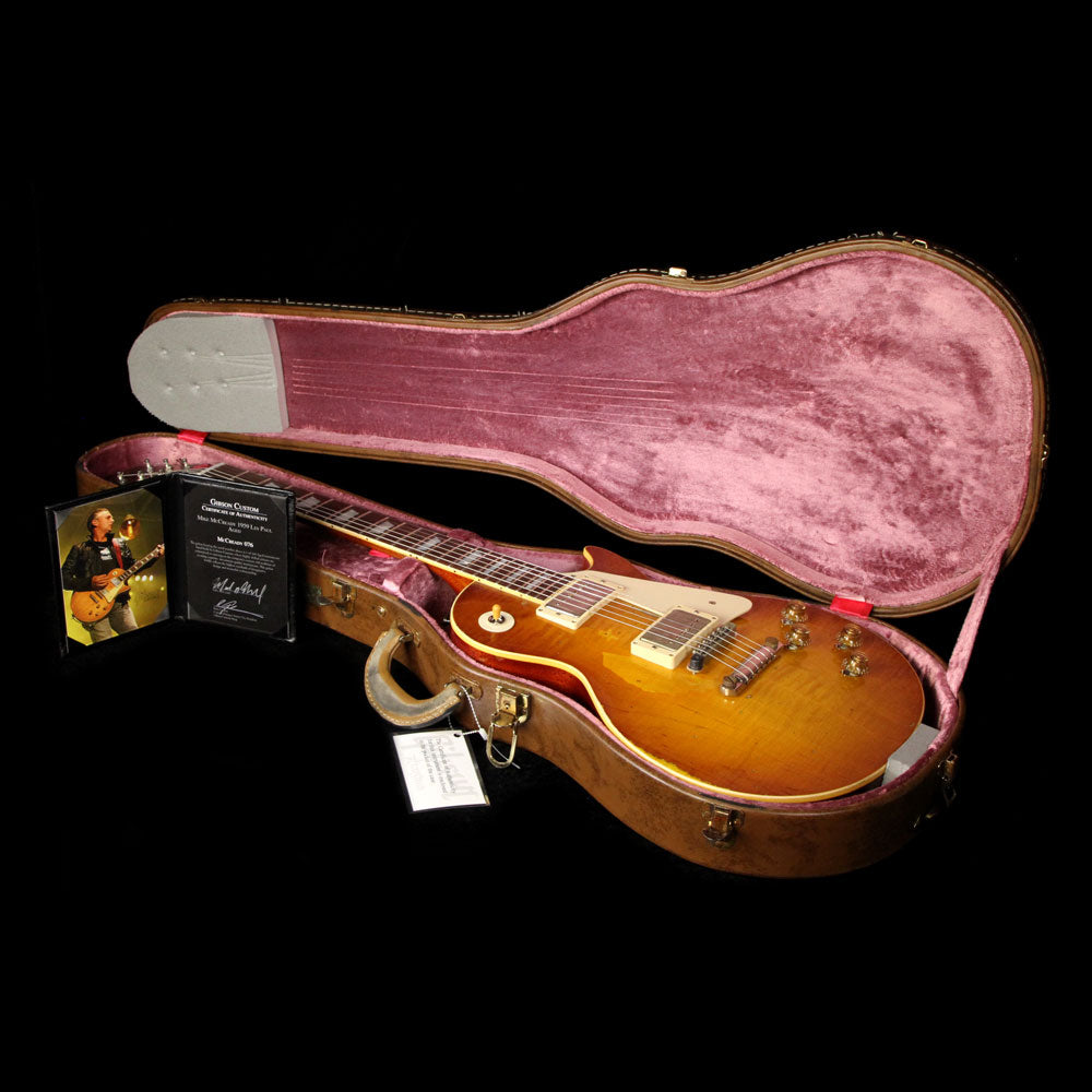 Gibson Custom Shop Mike McCready 1959 Les Paul Standard Reissue Aged Electric Guitar — 8