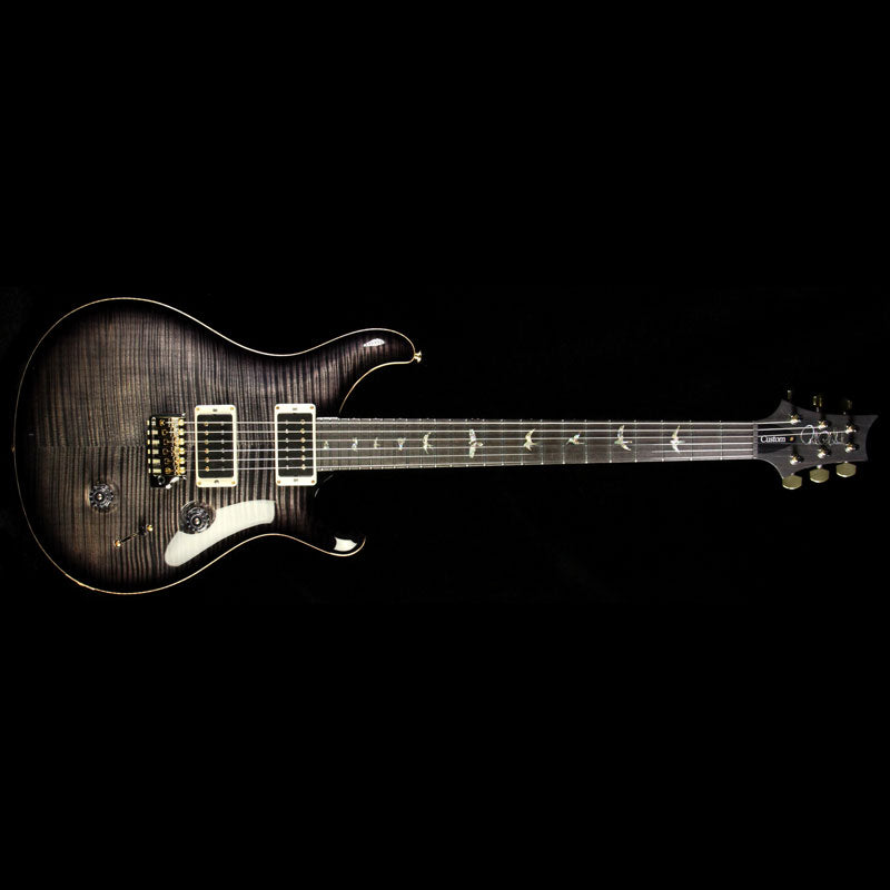 Paul Reed Smith Custom 24 Artist Package Electric Guitar Charcoal Burst with Matching Neck Burst — 2