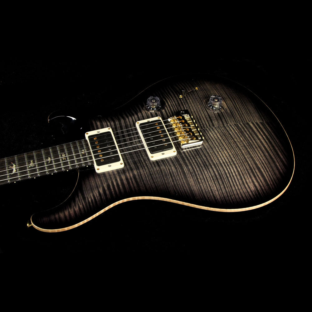 Paul Reed Smith Custom 24 Artist Package Electric Guitar Charcoal Burst with Matching Neck Burst — 5