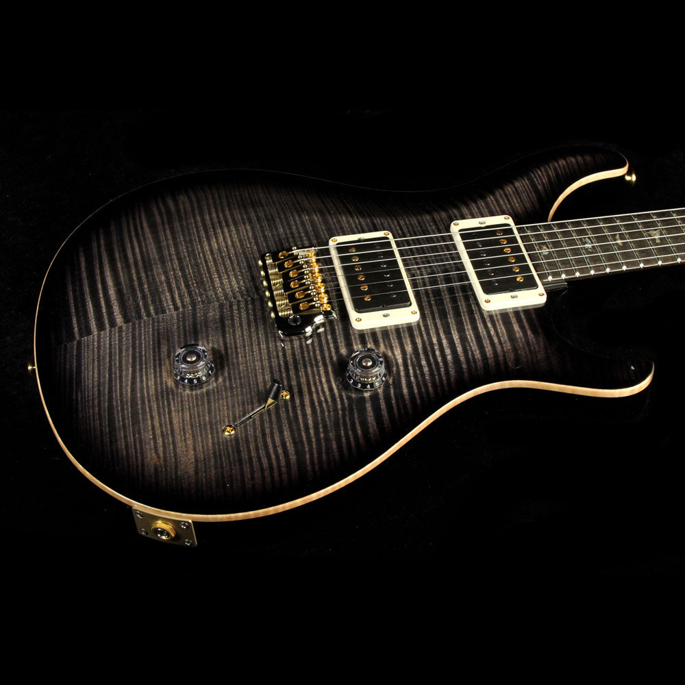 Paul Reed Smith Custom 24 Artist Package Electric Guitar Charcoal Burst with Matching Neck Burst — 6