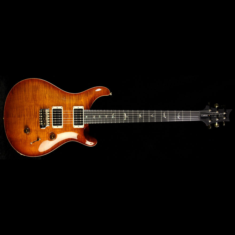Used Paul Reed Smith Custom 24 Artist Package Electric Guitar Violin Amber Burst with Matching Neck Burst — 2
