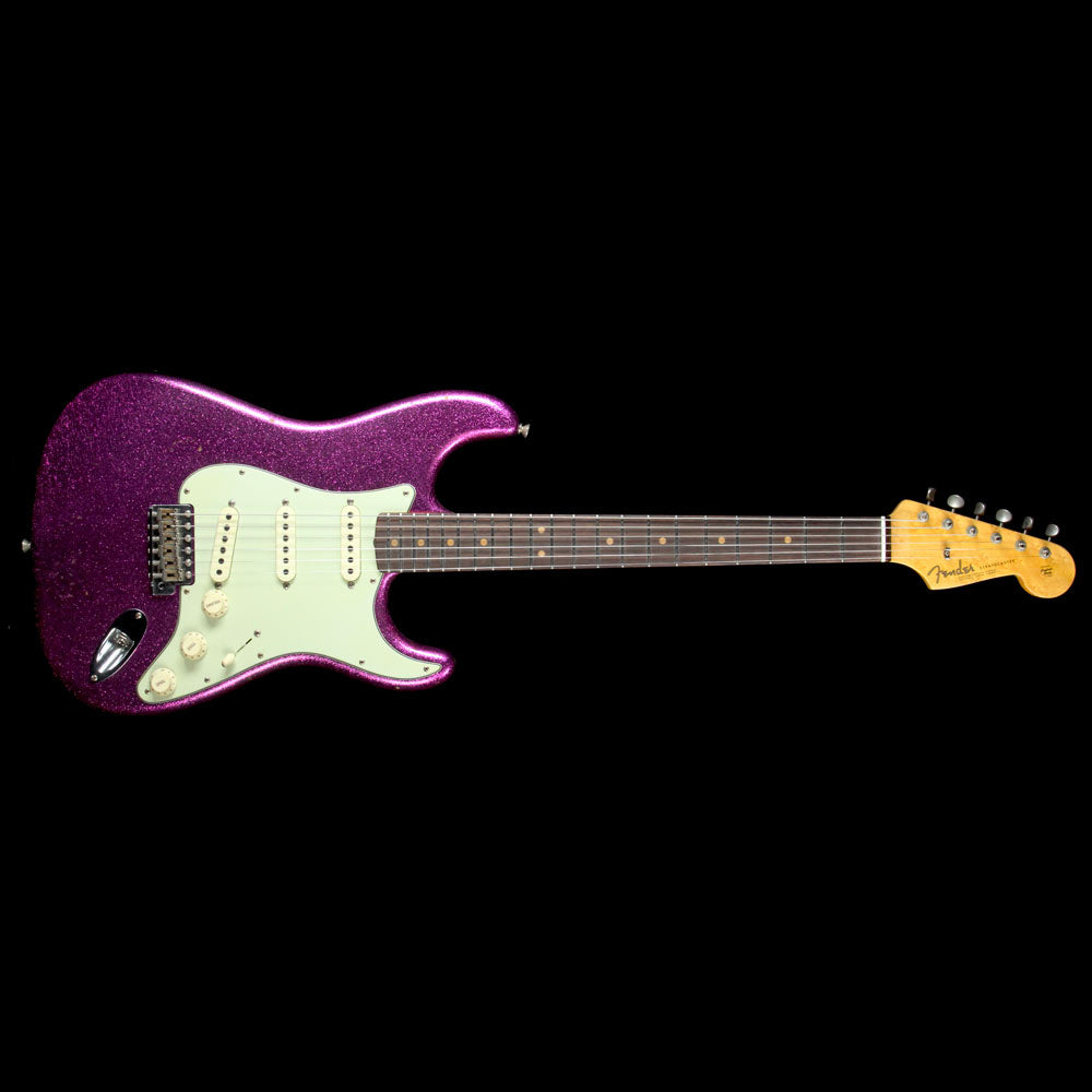 Fender Custom Shop '63 Stratocaster Journeyman Relic  Magenta Sparkle — 2