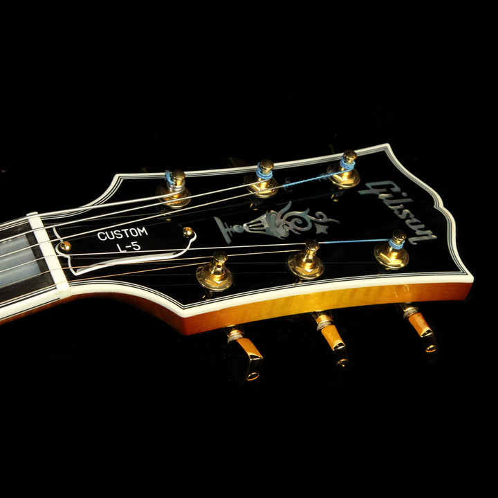 Used 2014 Gibson Custom Shop L-5 CES Electric Guitar Iced Tea Burst