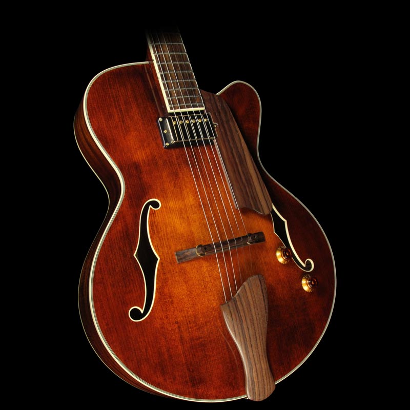 Used Eastman AR603CE-15 Archtop Electric Guitar Classic Finish — 1