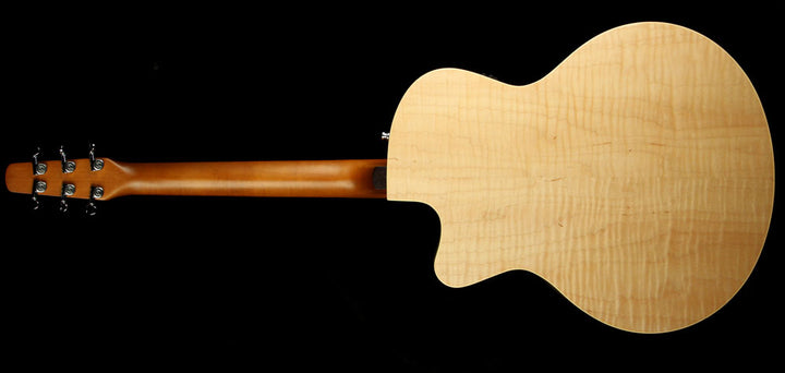 Used Seagull Performer Cutaway Mini Jumbo Flame Maple QI Acoustic Guitar