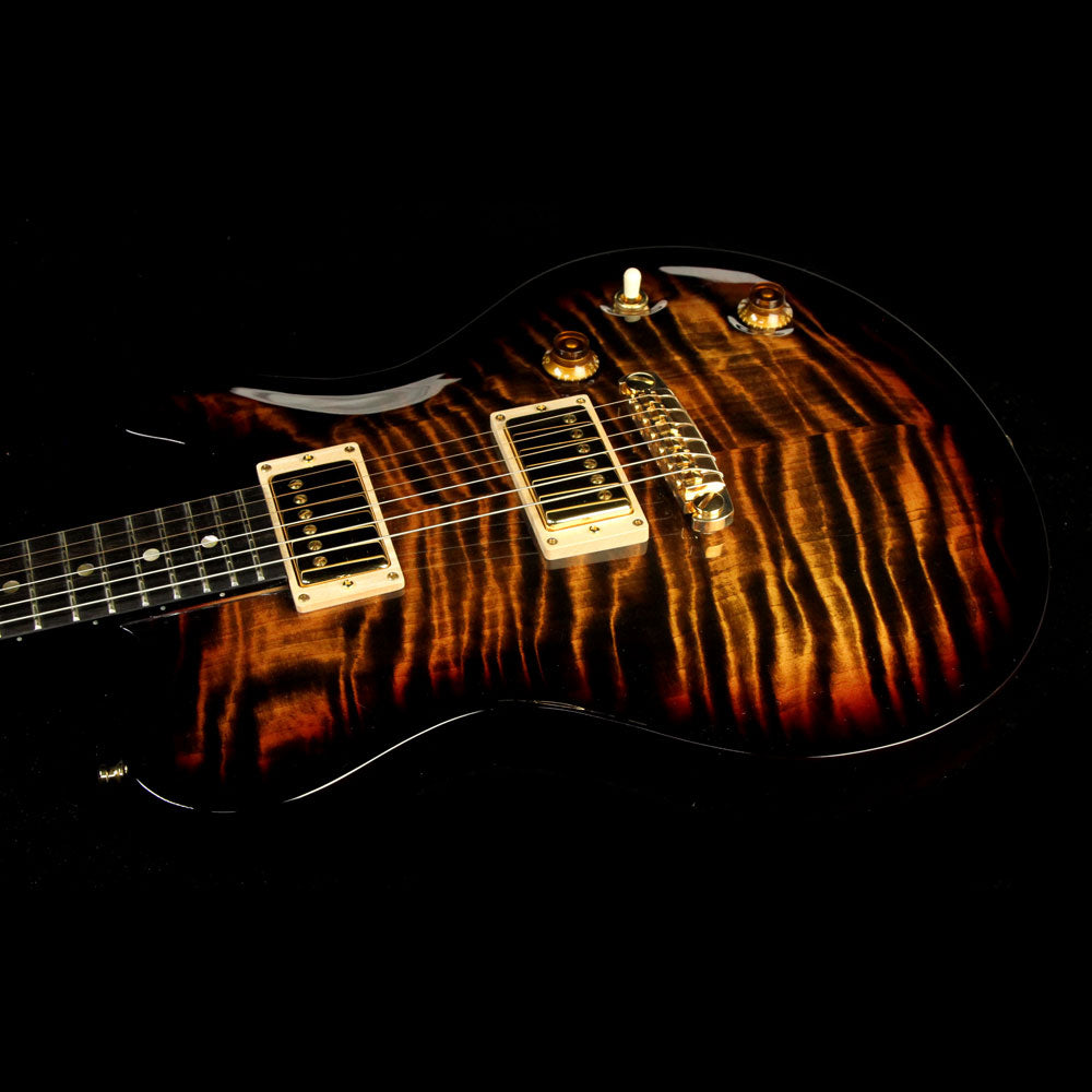 Nik Huber Redwood Dolphin Tiger Eye Sunburst — 5