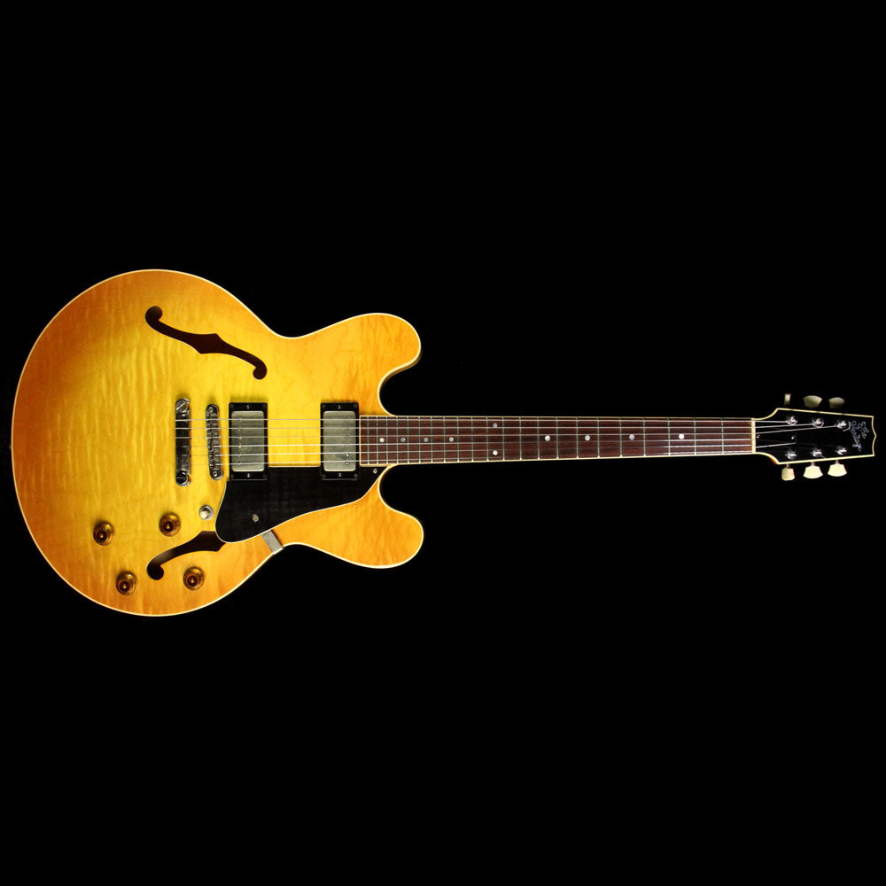 Used 1999 Heritage H535 Electric Guitar Amber Burst — 2