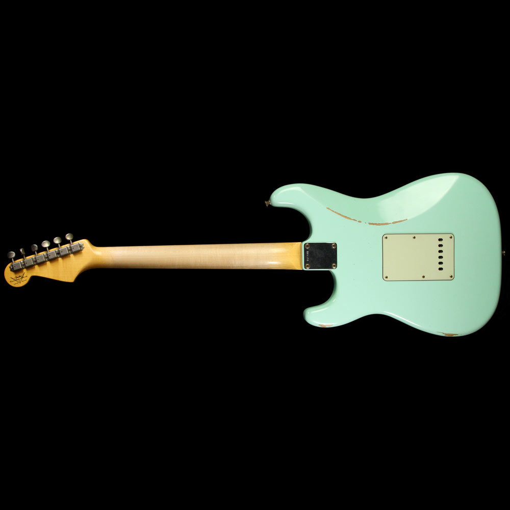 Fender Custom Shop Wildwood 10 '61 Relic Stratocaster Electric Guitar Surf Green — 3