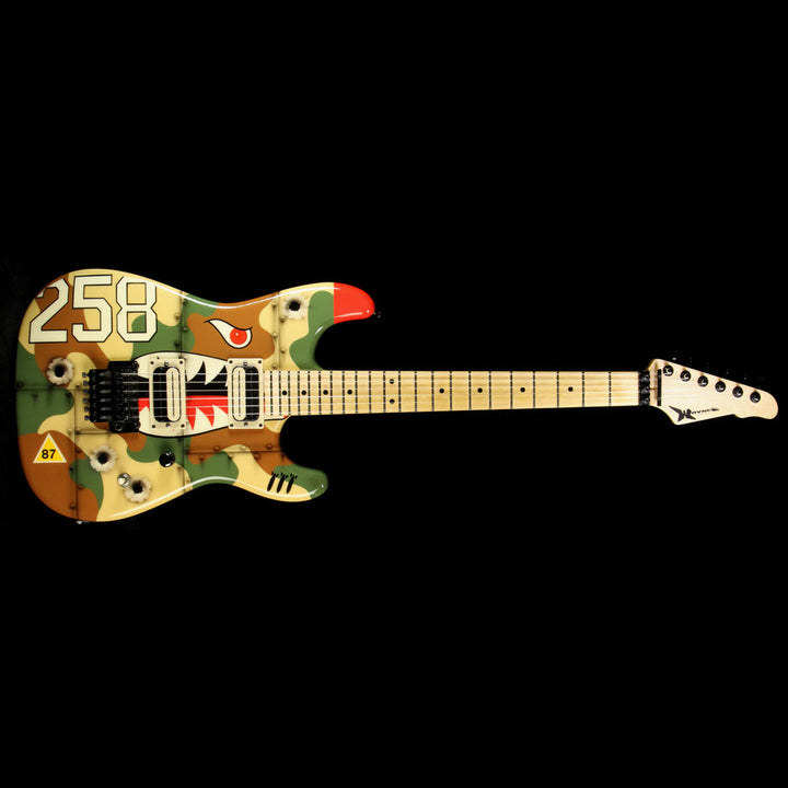 Used Wayne Legend Electric Guitar Bomb Graphic