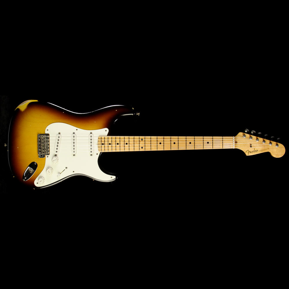 Used 2000 Fender Custom Shop '56 Relic Stratocaster Electric Guitar 2-Tone Sunburst — 2